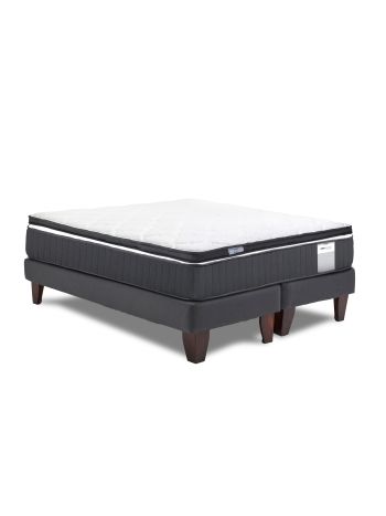 Cama Europea Duo Pocket + Topper Super King