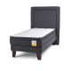 Cama Europea Eurotop + Respaldo 1.5 Plaza Plus