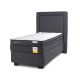 Cama Americana Eurotop + Topper + Respaldo 1 Plaza Plus