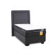 Cama Americana Funcional 1 Plaza Plus + Respaldo + Topper