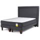 Cama Europea Eurotop + Respaldo 2 Plazas