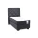Cama Americana Duo Pocket 1.5 Plaza + Respaldo Capitoné