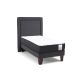 Cama Europea Duo Pocket + Respaldo 1.5 Plaza Plus