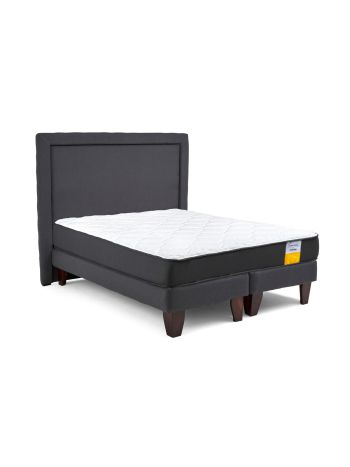 Cama Europea Funcional Full + Respaldo