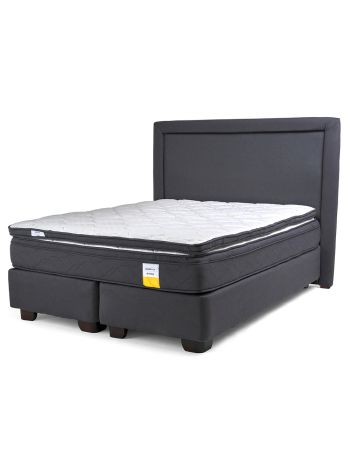 Cama Americana Eurotop + Topper + Respaldo Full