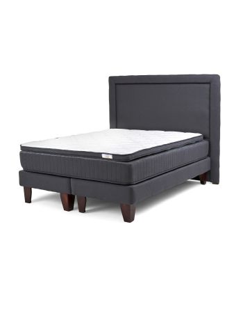 Cama Europea Hybrida + Respaldo Full