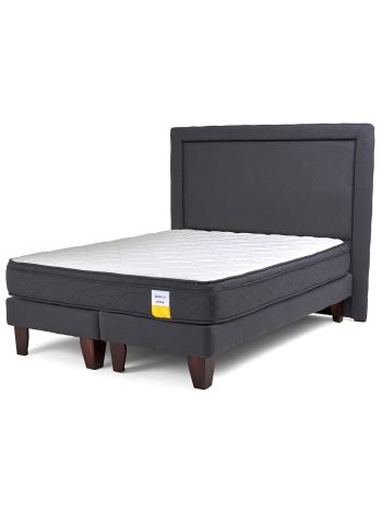Cama Europea Eurotop + Respaldo Full