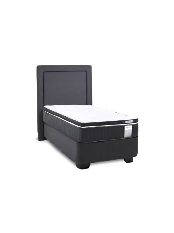 Cama Americana Duo Pocket 1 Plaza  + Topper + Respaldo