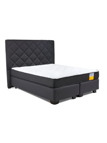 Cama Americana Funcional 2 Plazas + Respaldo Capitoné