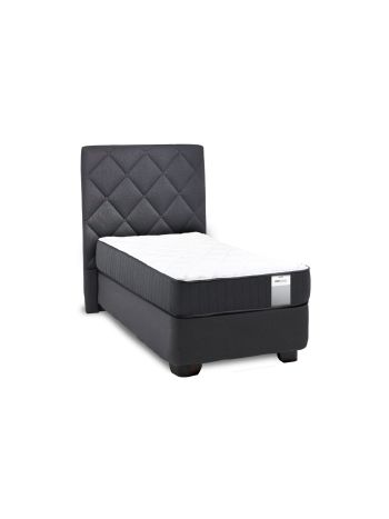 Cama Americana Duo Pocket 1 Plaza Plus + Respaldo Capitoné
