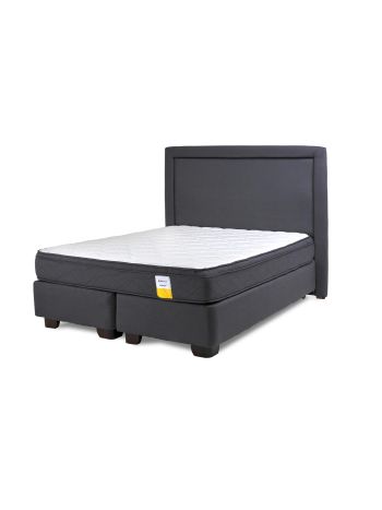 Cama Americana Eurotop + Respaldo King