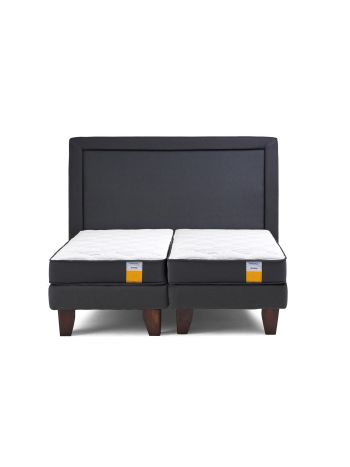 Cama Europea Gemela Funcional King + Respaldo