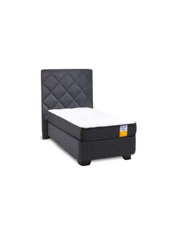 Cama Americana Funcional 1 Plaza + Respaldo Capitoné